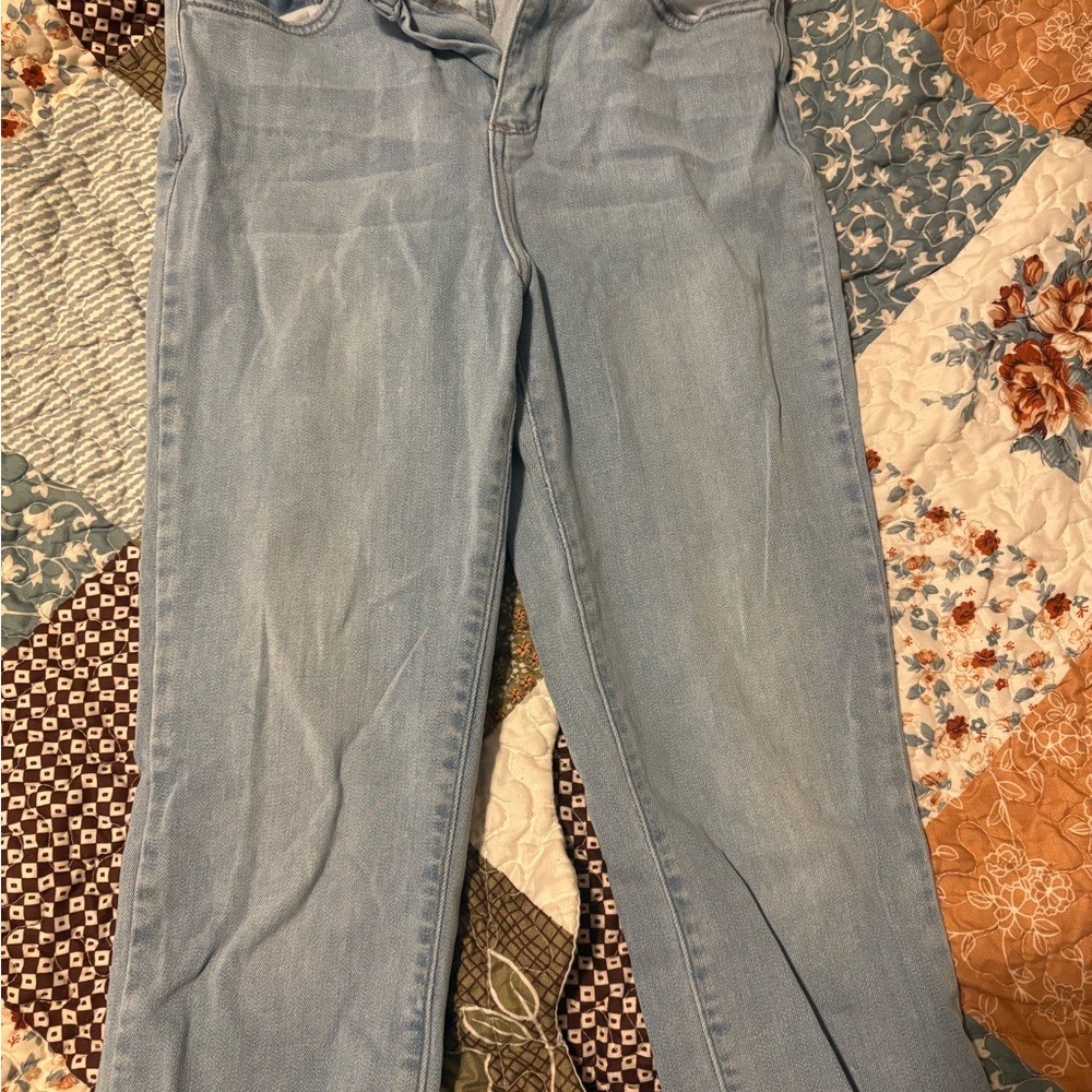 Cello Women's Straight Leg Jeans in Light Blue